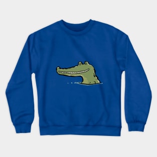 smiling croc Crewneck Sweatshirt